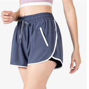 Biểu Tượng Tùy Chỉnh Mùa Hè Giản Dị Màu Xanh Bỏ Túi Lỏng Thoải Mái Cotton Linen Cổ Điển Phụ Nữ Quần <span class=keywords><strong>Short</strong></span> Thiết Kế Tốt Nhất Màu Sắc - Product Image 6