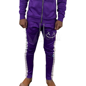 ชุดวอร์มผ้าโพลีเอสเตอร์สำหรับผู้ชายชุดวอร์มมีซิปสำหรับใส่วิ่งจ๊อกกิ้งไซส์ใหญ่พิเศษเป็นมิตรต่อสิ่งแวดล้อม - Product Image 4