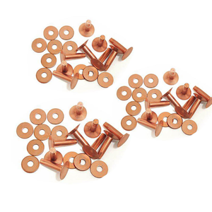 Service de tournage CNC de l'usine de Dongguan : Rivets creux personnalisés en cuir, cuivre et laiton - Product Image 1