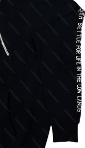 เสื้อมีฮู้ดลำลองของผู้ชายแบบใหม่100% โลโก้และเสื้อผ้าผ้าฝ้ายมีฮู้ดพิมพ์ลายสกรีนด้วยเชือกผูกรองเท้า - Product Image 5