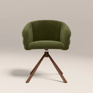 เก้าอี้รับประทานอาหารแบบหมุนได้ SINTERIOR FRANKIE SWIVEL CARVER - Product Image 5
