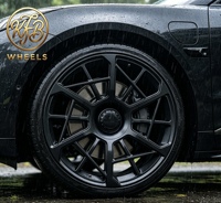BMW G80 M3 G82 M4 Audi RS5 RS6 için KFB Mesh Style Dövme Jantlar 19 20 21 İnç Alüminyum Alaşımlı Jantlar