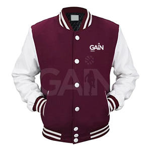 Convient pour une utilisation décontractée et parfait comme une veste d'hiver confortable Option Trendy Streetwear Letterman Jacket - Product Image 1