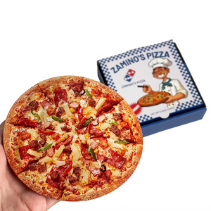 Exclusive 3.5g Odor Proof Resealable Special Pizza Die Cut Reusable Closure Mylar Bags With Box Set - Product Image 6