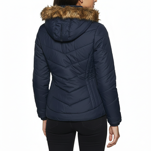 Veste matelassée thermique d'hiver pour homme, vêtements d'extérieur, veste bomber rembourrée chaude, 100% toile de coton, séchage rapide, OEM ODM - Product Image 2