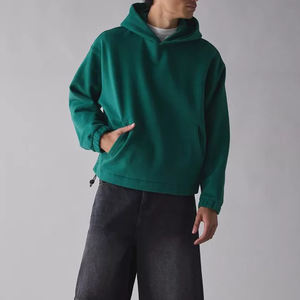 เสื้อฮู้ดผู้ชายสำหรับฤดูหนาว พิมพ์ลายตามสั่ง ผ้าโพลีเอสเตอร์/คอตตอน แขนยาวแบบลำลอง คอฮู้ดปักลาย รับผลิตแบบ OEM - Product Image 1