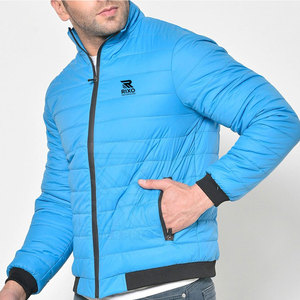 Servicios OEM, Chaqueta de Lona para Hombre con Logotipo Personalizado de Alta Calidad, Cuello Alto, Resistente al Viento, Transpirable, de Secado Rápido, para Uso Invernal - Product Image 6