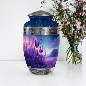 Urna de cremación de mariposa para cenizas humanas Mujer adulta, urnas para cenizas humanas Urnas de cremación grandes para cenizas Hombre adulto - Product Image 5