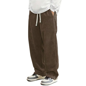 Pantalones Deportivos de Pierna Ancha de Alta Calidad con Corte Relajado y Sensación Cómoda para Atuendos Casuales - Product Image 1