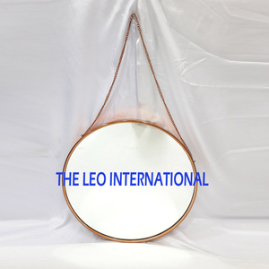 Acier Métal Forme d'étoile Finition dorée Miroir mural moderne de l'Inde Style fantaisie Vente à chaud Décoration murale pour la maison - Product Image 5