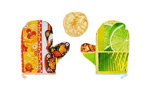 ถุงมือผ้าฝ้ายพิมพ์ลายสำหรับใช้ในครัวสั่งทำได้ - Product Image 3