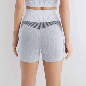 <b>Women's</b> Gym Yoga <b>Shorts</b> Soft Breathable Material <b>Elastic</b> <b>Waist</b> Custom Colors Factory Direct OEM ODM Activewear Comfortable - Product Image 2