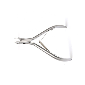 Pince à cuticules professionnelle, manche plaqué or, acier inoxydable, taille personnalisée, salon de beauté, manucure et pédicure, pince à cuticules - Product Image 4