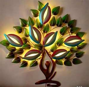 Décoration murale en métal de haute qualité beau décor à la maison art mural suspendu métal en laiton aluminium fer art - Product Image 6