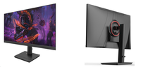 Moniteur de jeu sans cadre 32 pouces IPS 4K 144Hz avec éclairage RVB, interface HD et haut-parleurs intégrés pour ordinateur de bureau