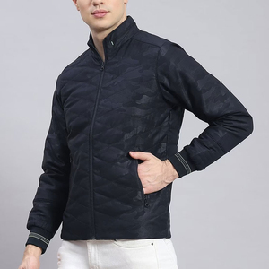 Chaqueta Bomber de Invierno para Hombre 2025, Impermeable, Transpirable, Cortavientos, Cálida, con Cuello Alto, Diseño Personalizado, Proceso de Recubrimiento - Product Image 3