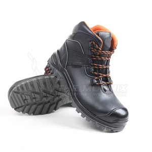 Calzado de Seguridad con Diseño Robusto, Calzado Industrial Resistente y Duradero, Agarre Fuerte, Alta Visibilidad, Antideslizante, Parte Superior de Cuero - Product Image 4