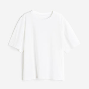 Nueva llegada de alta calidad, manga corta, logotipo personalizado, cuello redondo, Color sólido, camiseta para mujer en diferentes colores - Product Image 3