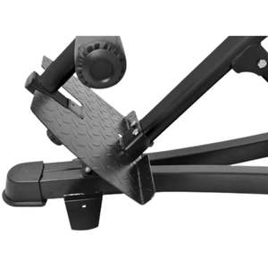 French Fitness HE450 Logotipo personalizado Banco de hiperextensión trasera de 45 grados Características de entrenamiento de seguridad de goma de acero portátil Plegable - Product Image 3