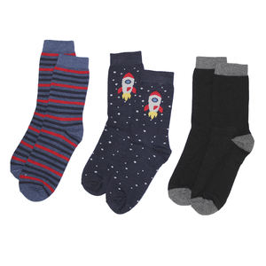 Paquete de 3 Pares de Calcetines Fantásticos para Hombre - Product Image 1
