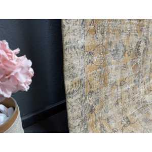 พรมวินเทจสไตล์ตุรกี ขนาด 5.4x8.9 ฟุต พรมขนาดใหญ่ สีน้ำตาล พรมโมร็อกโก - Product Image 4