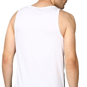 Camiseta deportiva OEM con logotipo personalizado para hombre, camisetas sin mangas para correr de malla, camiseta sin mangas para gimnasio, camiseta sin mangas para hombre - Product Image 6