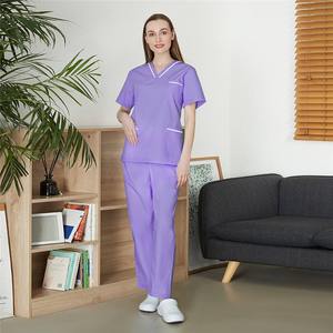 Uniforme de Enfermera para Mujer, Verano, Delgado, Manga Corta, Blusa Médica, Ropa de Trabajo para Consultorio Dental y Quirófano - Product Image 6