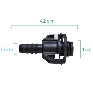 5 pièces connecteur de tuyau de carburant pour Mercedes connecteurs d'eau de jardin de haute qualité - Product Image 3