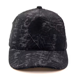 Casquette de baseball trucker à 6 panneaux personnalisable, style sport tendance, snapback avec visière incurvée, 100% coton, unisexe, pêche, plein air - Product Image 1