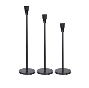 Candelabros de metal de último diseño Pilar Artesanía Centros de mesa de metal Soporte de vela de boda - Product Image 1