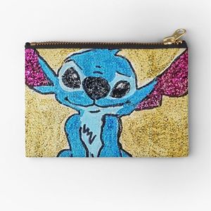 Haute qualité Rani bleu et jaune perlé Cowboy Design fermeture à glissière Western Mini porte-monnaie fabriqué à la main toile accessoire de mode - Product Image 1