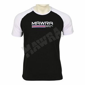 T-shirt Raglan à Manches Courtes Personnalisé Imprimé Sérigraphie pour Hommes et Femmes, en Coton, Anti-Boulochage, Séchage Rapide, Respirant – Collection 2024 - Product Image 1