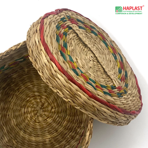 High Quality Supermarket Fruit <b>Vegetable</b> Rattan Basket Handmade Bamboo Storage Basket for Bread Made in Vietnam - Product Image 5