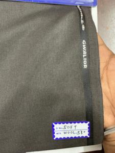 Premium Soft <b>Wool</b> Suiting <b>Fabric</b> Export Quality 58 Width Material for Mens & Womens Tailored Garments - Product Image 3