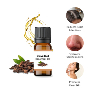 ¡Nueva Llegada! Aceite Esencial Puro de Flor de Clavo |   Destilado al Vapor |   Usos Múltiples |   Venta al por mayor |   Precio Bajo |   India - Product Image 2