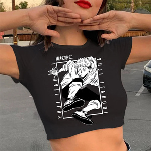 Venta al por mayor de la prima de las mujeres de gran tamaño 100% algodón camiseta 300 GSM transpirable Patchwork tela Boxy Fit Casual camisa - Product Image 1