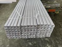 Profilés en plastique de bande de L H d'angle de plafond de PVC rentables pour des projets de budget