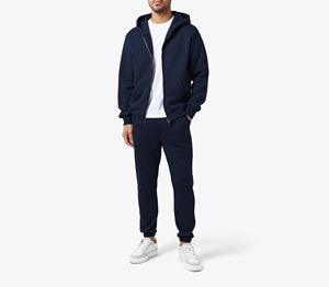 Survêtement baggy deux pièces pour hommes, tenue de mode décontractée pour la course à pied, l'entraînement physique et la mode streetwear élégante - Product Image 1