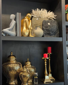 Design attrayant bougeoir en métal support plaqué or haute qualité T Light bougeoir ensemble de 3 pièces à vendre - Product Image 5