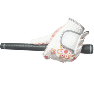 Guante de golf para hombre con marcador magnético 1 pieza zurdo Premium suave, | Guante de golf blanco reemplazable piel de oveja - Product Image 4