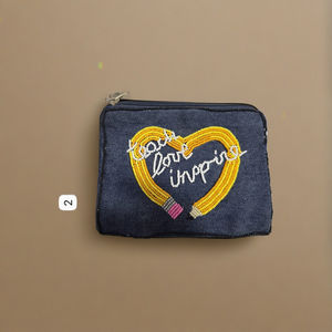 Monederos tradicionales con cuentas, diseños étnicos hechos a mano, monedero colorido con lentejuelas y cuentas, bolsos hechos a mano, accesorios de moda - Product Image 5