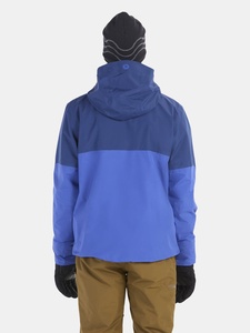 Mode hivernale Vestes longues en peluche pour hommes Manteau épais à capuche matelassé Vêtements d'extérieur chauds et légers pour l'extérieur - Product Image 2