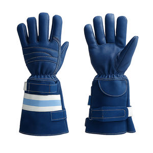 Gants de sécurité industrielle robustes fabriqués par des professionnels Nouvelle arrivée gants de soudage de lutte contre l'incendie en cuir de vache - Product Image 1