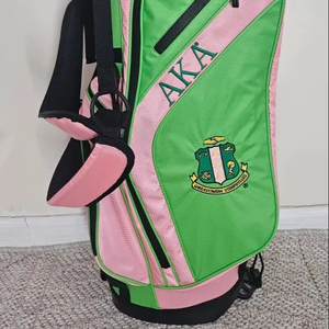 High Quality Custom MASONIC ALPHA SORORITY <b>GOLF</b> BAG PHA <b>Golf</b> BAG AKA Custom Logo With Low MOQ Bag - Product Image 1