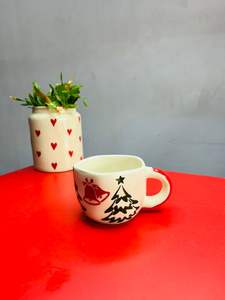 Christmas Coffee <b>Mug</b> Chimney Santa Christmas Ceramic Coffee <b>Mug</b> <b>Tea</b> Lover Gift Microwave Safe - Product Image 2