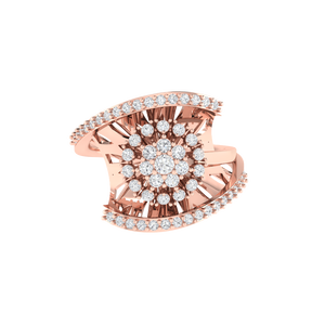 แหวนเงินแท้ 925 ชุบทอง ประดับเพชรคิวบิกเซอร์โคเนีย น้ำหนัก 3.5 กรัม  รุ่น BIS Hallmarked  มีตัวเลือกชุบโรเดียมและโรสโกลด์ - Product Image 6