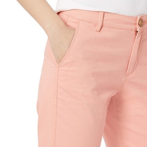 Nuevo verano cómodo Casual al aire libre sólido Chinos pantalones Slim Fit Skinny mujeres al por mayor Chinos Pantalones y Pantalones - Product Image 3