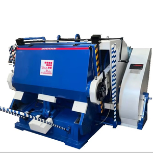 Semi-Automatic Die Punching Machine Creasing Cutting Embossing Machine for Boxmac Corrugated <b>Cardboard</b> Packing <b>Box</b> New 380V-440 - Product Image 1