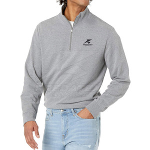 Suéter ligero con cremallera de algodón mezclado, ropa informal, diseño cómodo recién llegado - Product Image 2