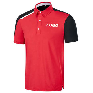 Golf de hombre de algodón 100% de alta calidad para Polo Logo personalizado bordado ropa deportiva poliéster para Polo en blanco de alta calidad - Product Image 1